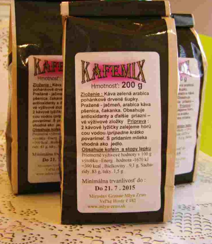 Káva -KAFEMIX- ZELENá 200 g balenie